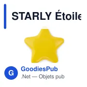 STARLY Étoile anti-stress en PU - Miniature 5
