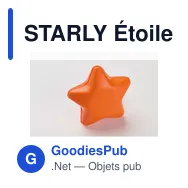 STARLY Étoile anti-stress en PU - Miniature 10