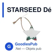 STARSEED Décoration en papier semences - Miniature 2