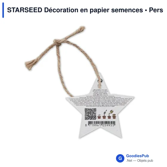 STARSEED Décoration en papier semences - Image 3