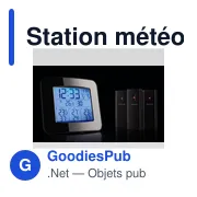 Station météo avec 3 capteurs Hama Trio - Miniature 5