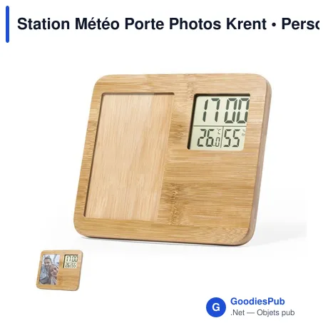 Station Météo Porte Photos Krent