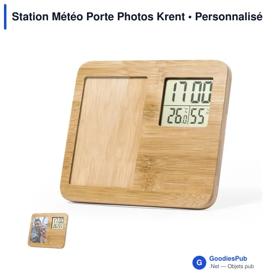 Station Météo Porte Photos Krent - Image 1