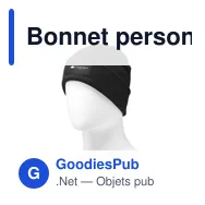 Bonnet personnalisable Stavanger GRS RPET avec logo - Miniature 5