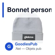 Bonnet personnalisable Stavanger GRS RPET avec logo - Miniature 10