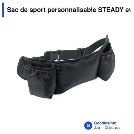 Sac de sport personnalisable STEADY avec logo pour entreprises