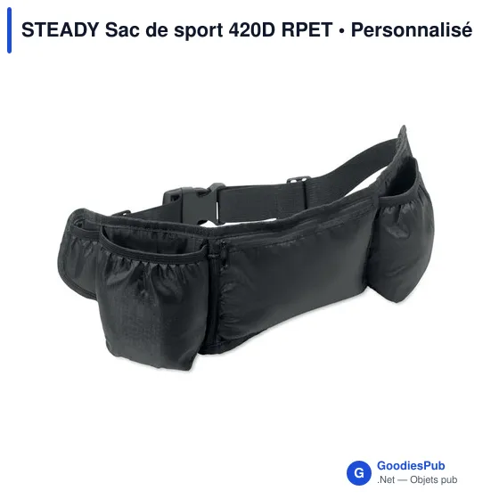 Sac de sport personnalisable STEADY avec logo pour entreprises - Image 1