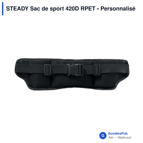 Sac de sport personnalisable STEADY avec logo pour entreprises - Image 3