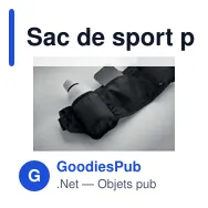 Sac de sport personnalisable STEADY avec logo pour entreprises - Miniature 6
