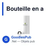 Bouteille en acier inoxydable recyclé personnalisable avec logo - SteelForce RCS 750 - Miniature 7