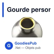 Gourde personnalisable en acier inoxydable recyclé avec logo - SteelSport RCS - Miniature 3