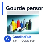 Gourde personnalisable en acier inoxydable recyclé avec logo - SteelSport RCS - Miniature 5