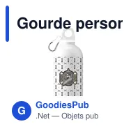 Gourde personnalisable en acier inoxydable recyclé avec logo - SteelSport RCS - Miniature 6