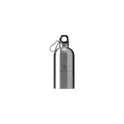 Variante argenté - Gourde personnalisable en acier inoxydable recyclé avec logo - SteelSport RCS