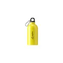 Variante jaune - Gourde personnalisable en acier inoxydable recyclé avec logo - SteelSport RCS