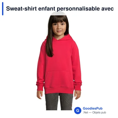 Sweat-shirt enfant personnalisable avec logo - STELLAR KIDS