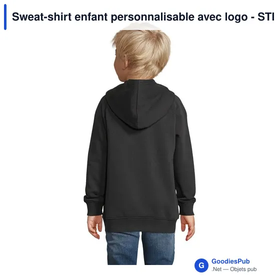 Sweat-shirt enfant personnalisable avec logo - STELLAR KIDS - Image 12