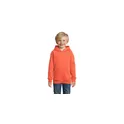 Variante orange brûlant - Sweat-shirt enfant personnalisable avec logo - STELLAR KIDS
