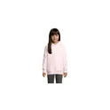 Variante rose pâle - Sweat-shirt enfant personnalisable avec logo - STELLAR KIDS
