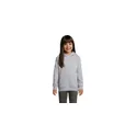 Variante gris chiné - Sweat-shirt enfant personnalisable avec logo - STELLAR KIDS
