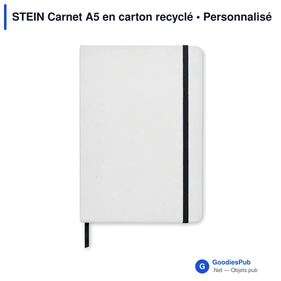 STEN Carnet A5 en carton recyclé - Image 2