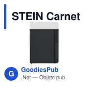 STEN Carnet A5 en carton recyclé - Miniature 4
