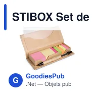 STIBOX Set de bureau, boîte cartonnée - Miniature 1
