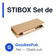 STIBOX Set de bureau, boîte cartonnée - Miniature 2
