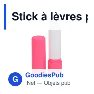 Stick à lèvres personnalisable en ABS recyclé avec logo - Classic Eco - Miniature 12