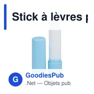 Stick à lèvres personnalisable en ABS recyclé avec logo - Classic Eco - Miniature 10