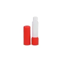 Variante Rouge - Stick à lèvres personnalisable en ABS recyclé avec logo - Classic Eco