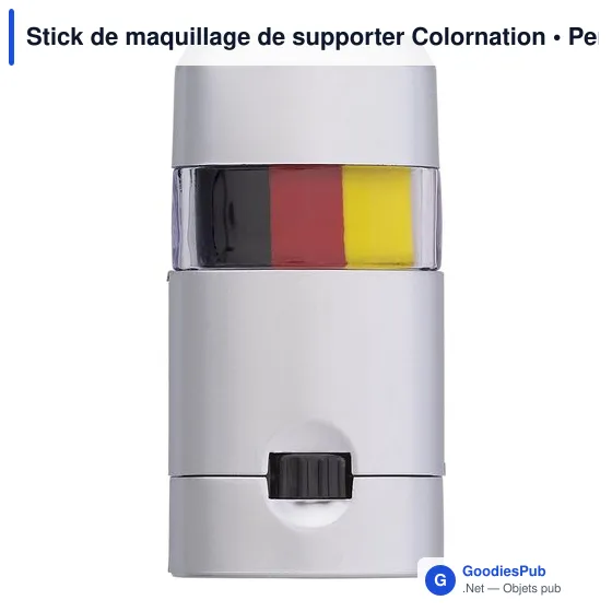 Stick de maquillage personnalisable pour supporter - Colornationavec logo - Image 1