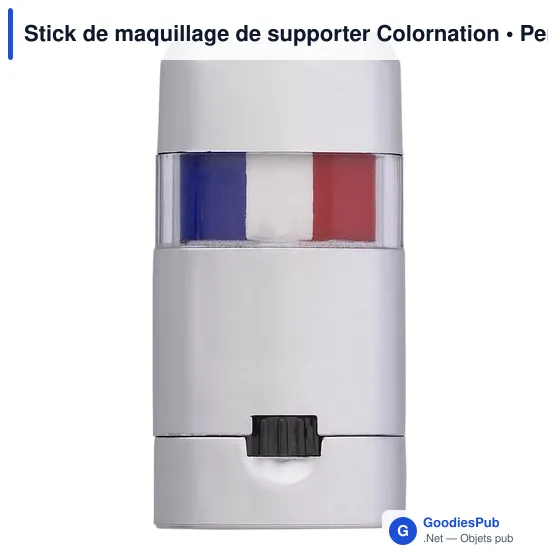 Stick de maquillage personnalisable pour supporter - Colornationavec logo - Image 11