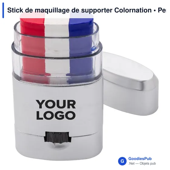 Stick de maquillage personnalisable pour supporter - Colornationavec logo - Image 12
