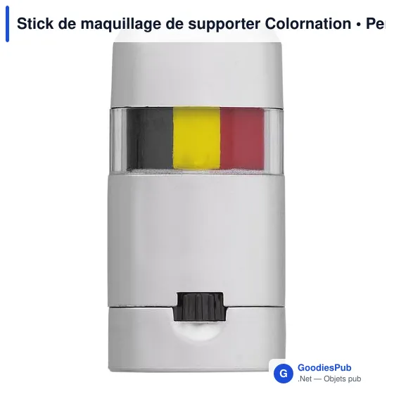 Stick de maquillage personnalisable pour supporter - Colornationavec logo - Image 8