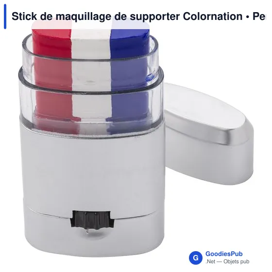 Stick de maquillage personnalisable pour supporter - Colornationavec logo - Image 9