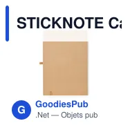 STICKNOTE Carnet A5 en papier recyclé - Miniature 2