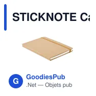 STICKNOTE Carnet A5 en papier recyclé - Miniature 4