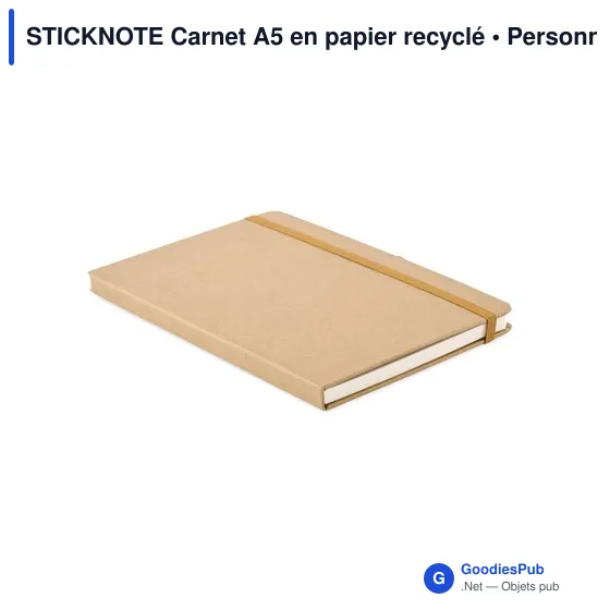 STICKNOTE Carnet A5 en papier recyclé - Image 4
