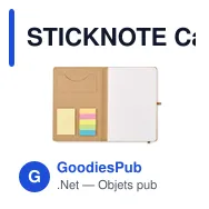 STICKNOTE Carnet A5 en papier recyclé - Miniature 6