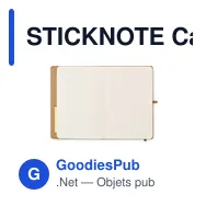 STICKNOTE Carnet A5 en papier recyclé - Miniature 7