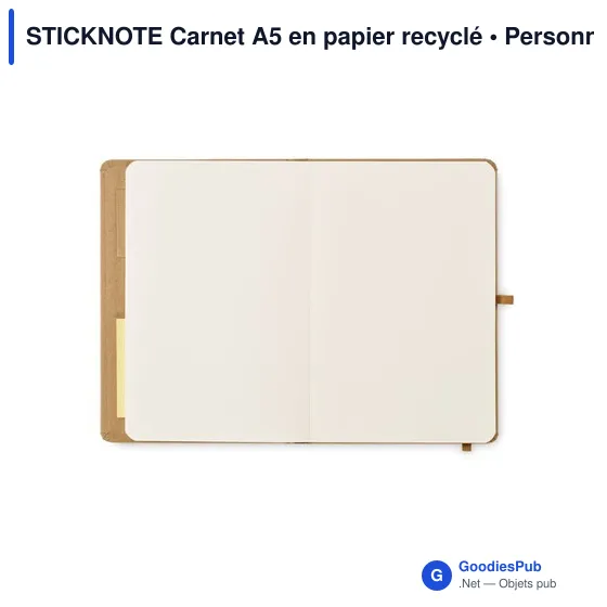 STICKNOTE Carnet A5 en papier recyclé - Image 7
