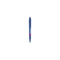 Variante bleu - Stylo bille personnalisable en plastique recyclé avec logo - Stilolinea Baron 03