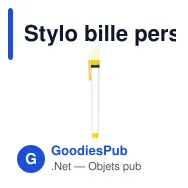 Stylo bille personnalisable Stilolinea Ducal Color avec logo - Miniature 2