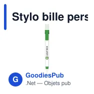 Stylo bille personnalisable Stilolinea Ducal Color avec logo - Miniature 6