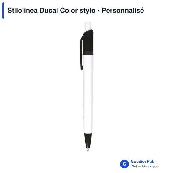 Stylo bille personnalisable Stilolinea Ducal Color avec logo - Image 8