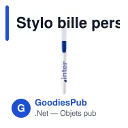Stylo bille personnalisable en PLA Ingeo avec logo - Stilolinea - Miniature 9
