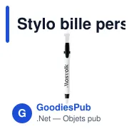 Stylo bille personnalisable Stilolinea Olly avec logo - Miniature 2