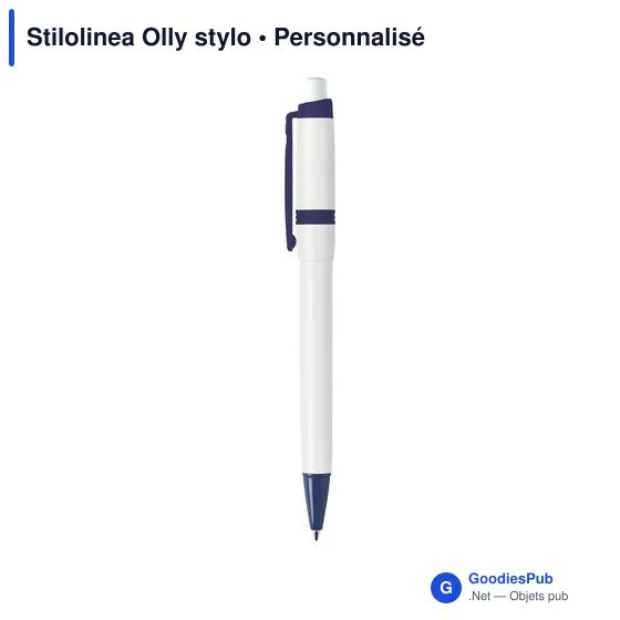 Stylo bille personnalisable Stilolinea Olly avec logo - Image 7