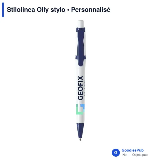Stylo bille personnalisable Stilolinea Olly avec logo - Image 8